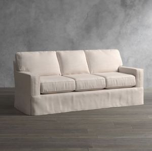 Pottery Barn PB Comfort Square Arm Sofa Slipcover